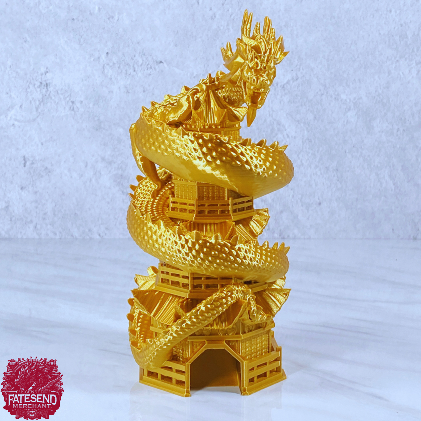 Chinese Dragon Dice Tower