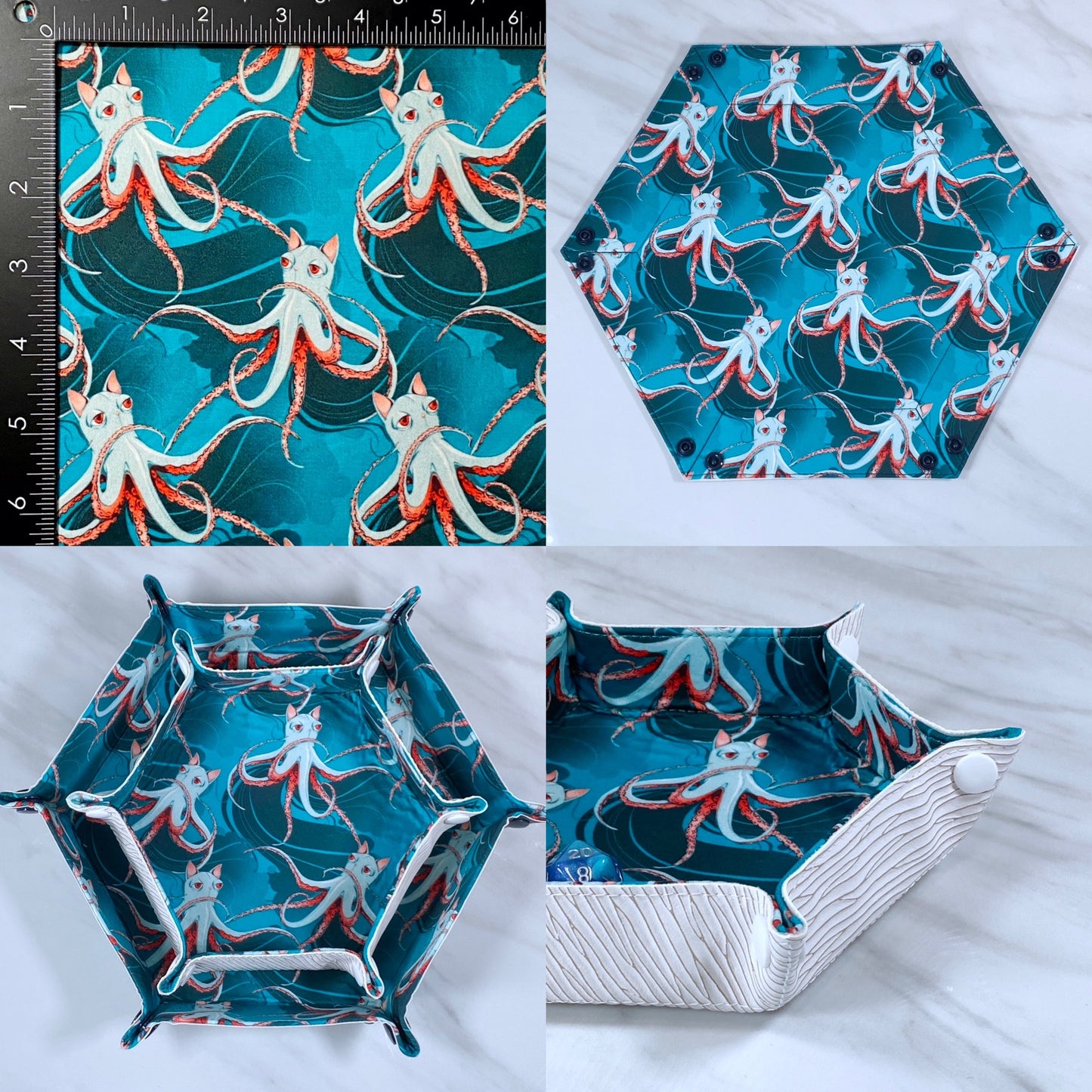 Cathulhu Hex Snap Dice Tray