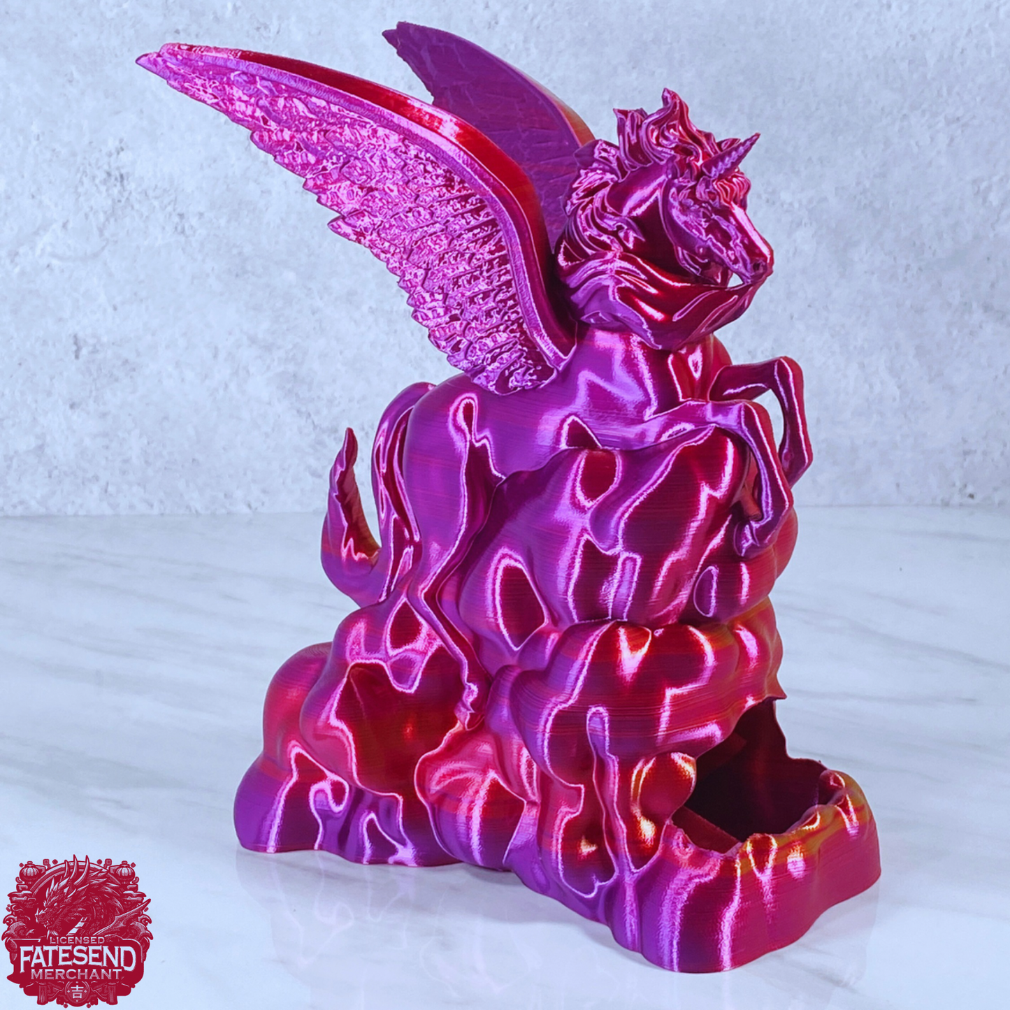 Flying Unicorn Dice Tower