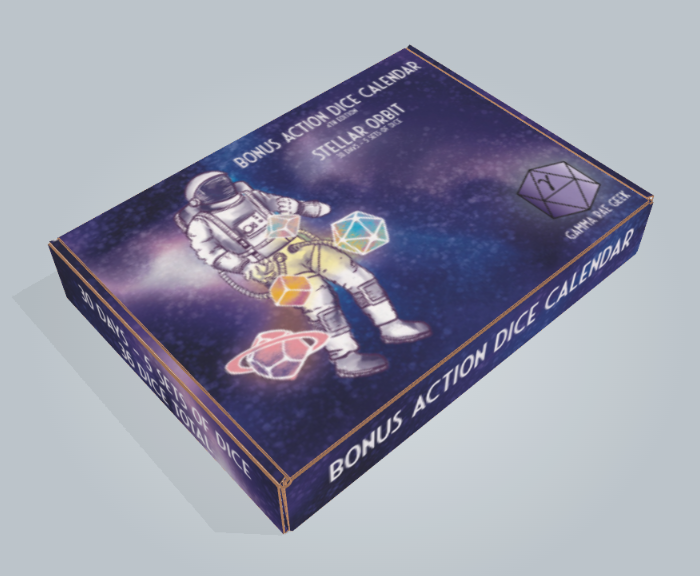 Bonus Action Dice Calendar