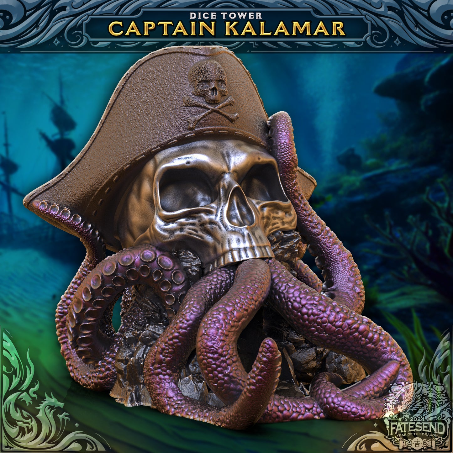 Pirate Captain Kalamar Dice Tower