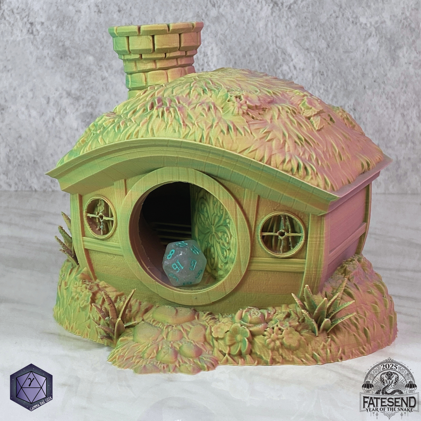 Halfling Hut Dice Tower