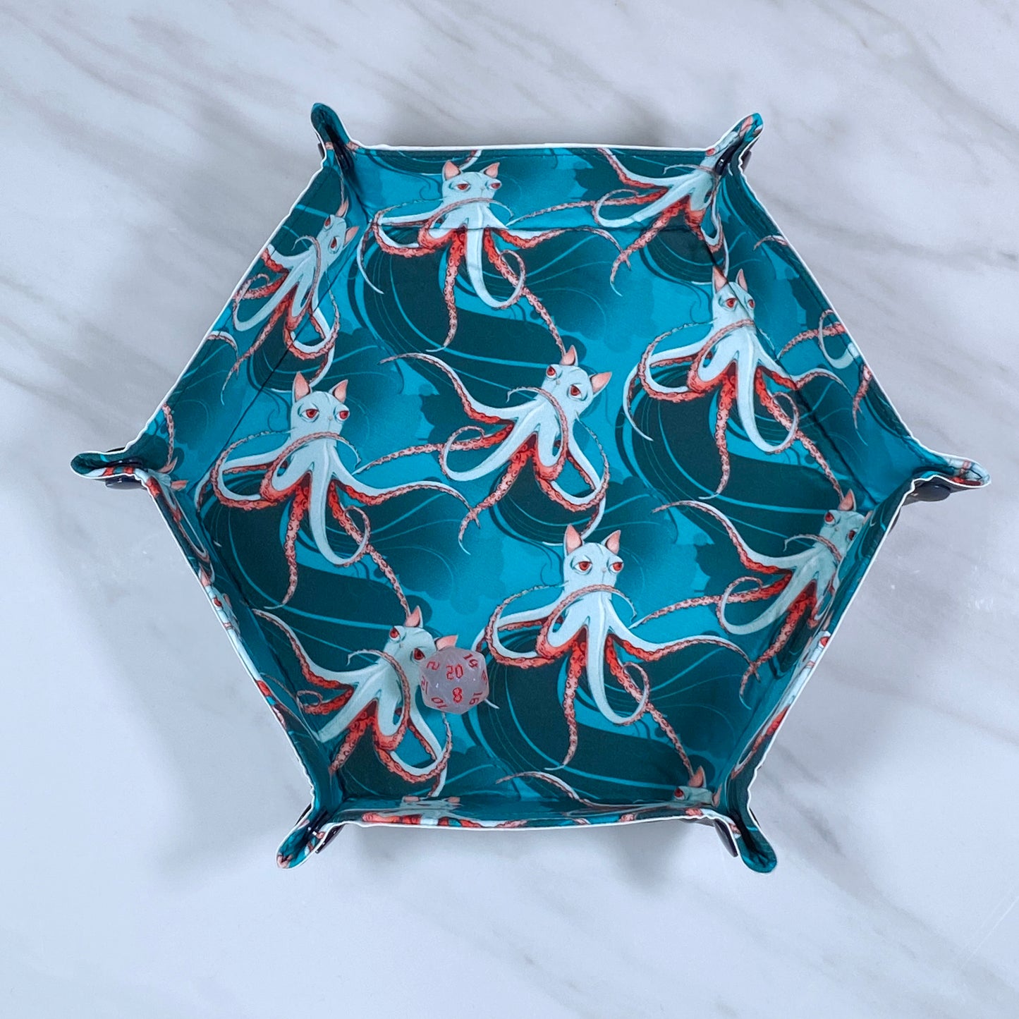 Cathulhu Hex Snap Dice Tray