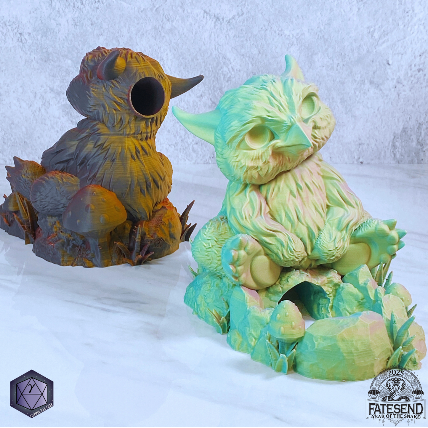 Owlbear Dice Tower