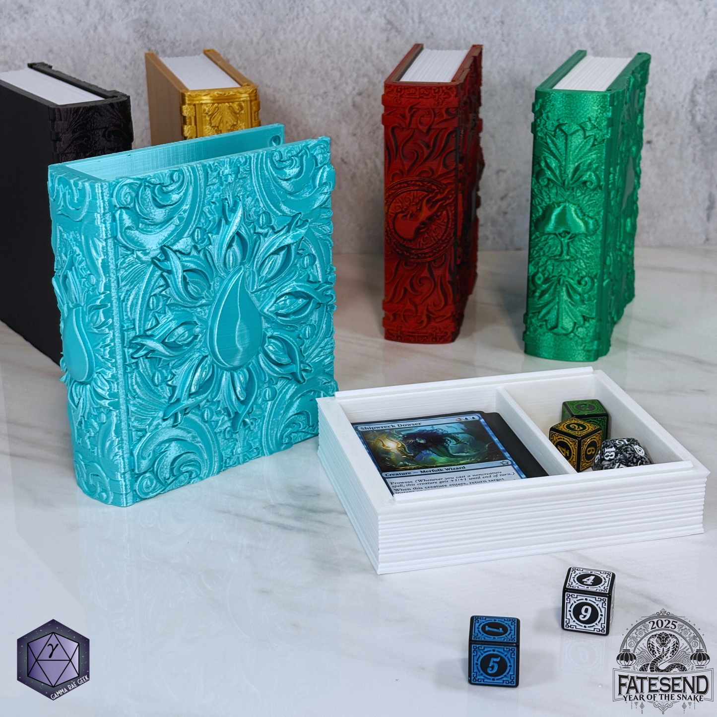 Water Elemental Magic Storage Book
