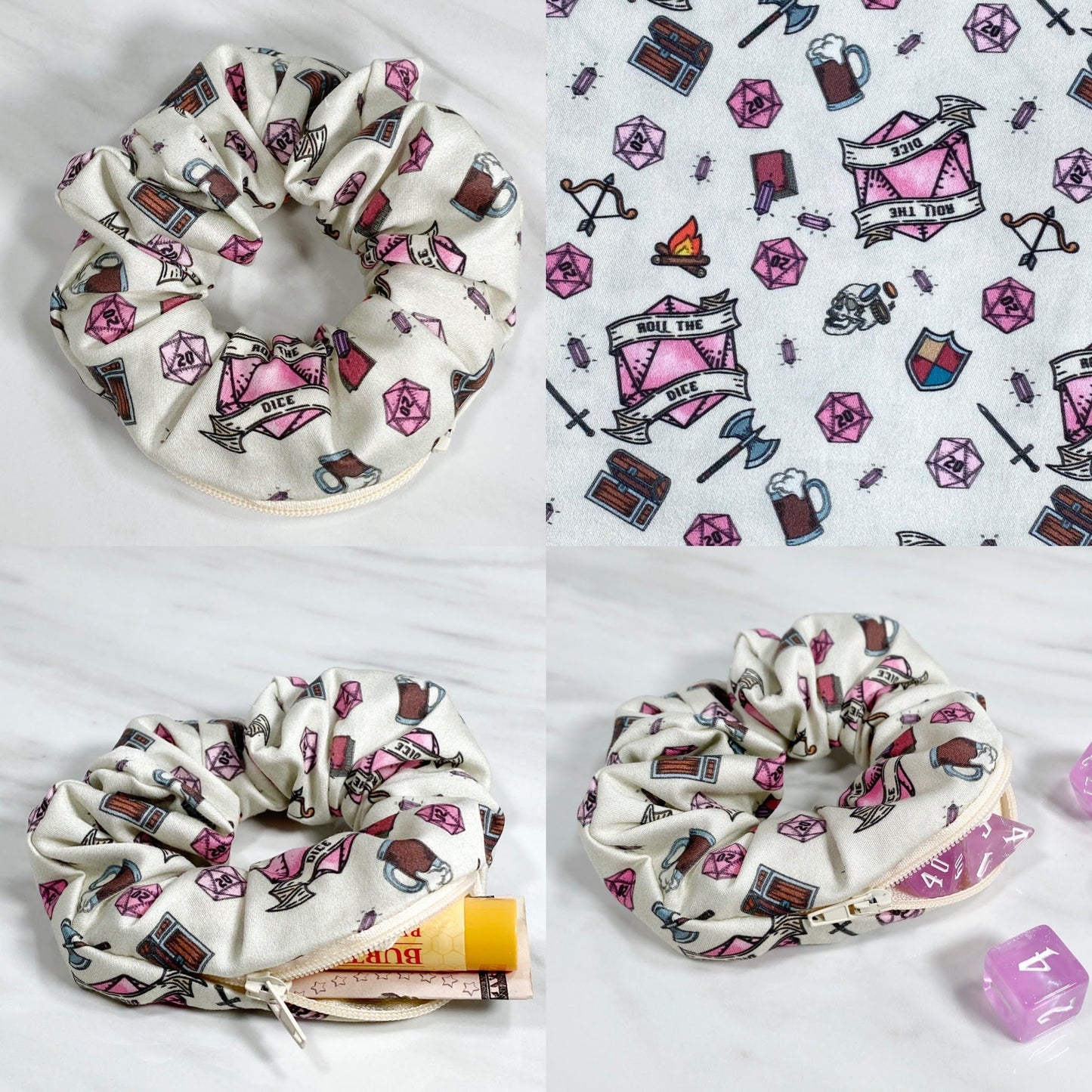 Roll the Dice Mimic Scrunchie