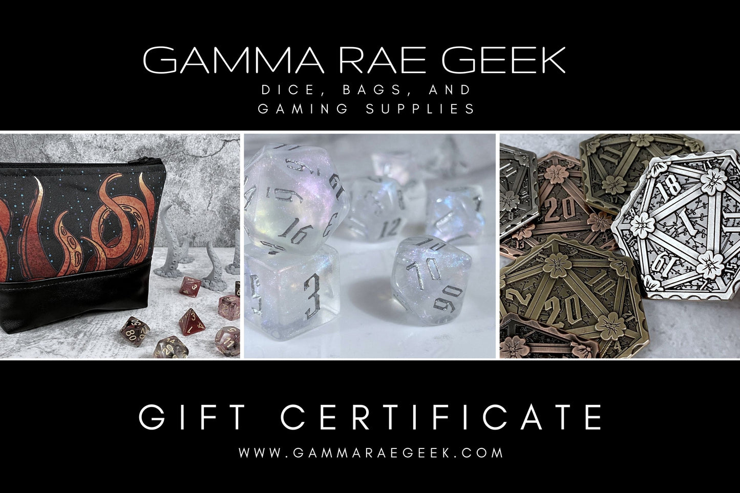 Gamma Rae Geek Gift Card