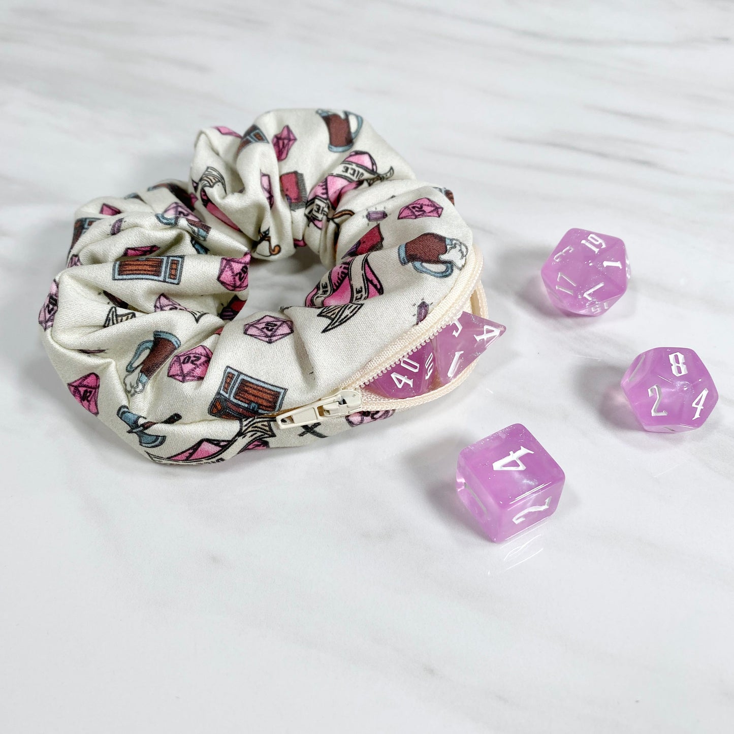 Roll the Dice Mimic Scrunchie