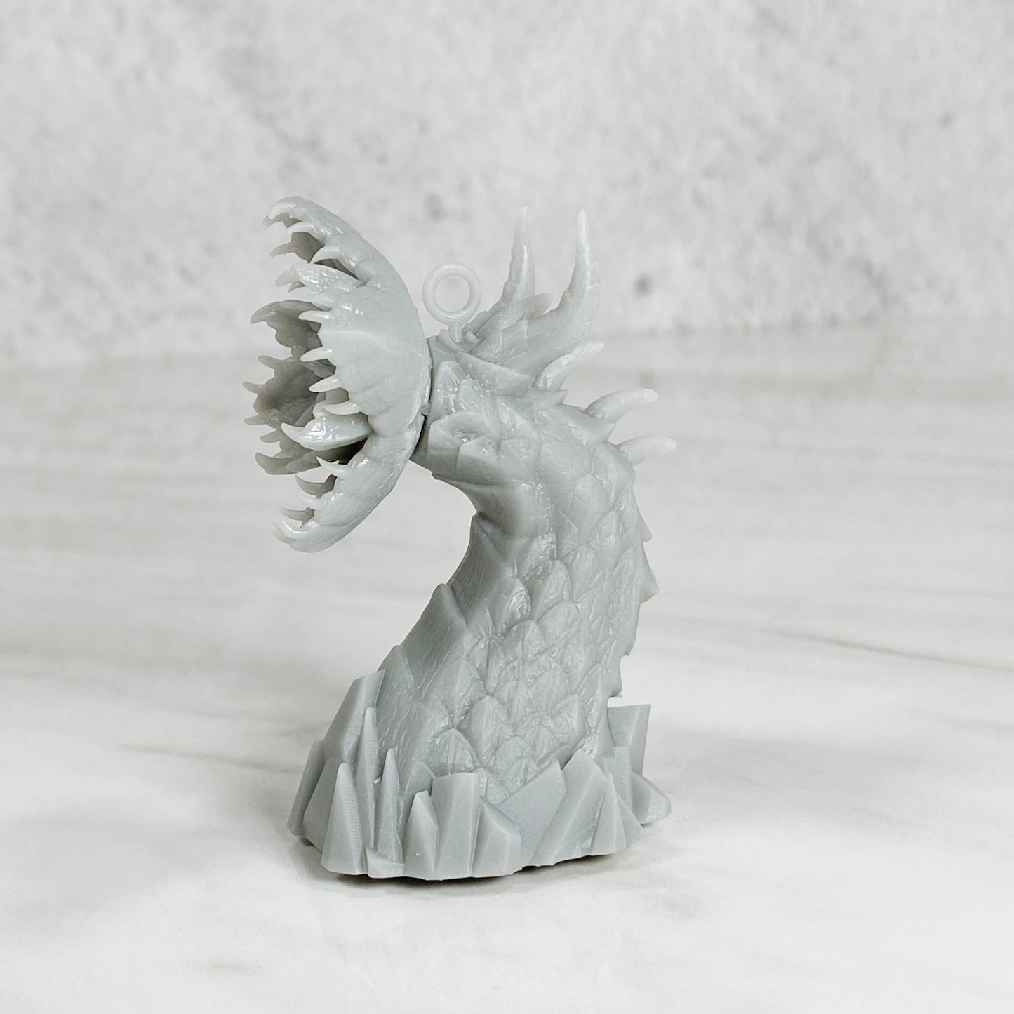 Moon Worm Christmas Ornament