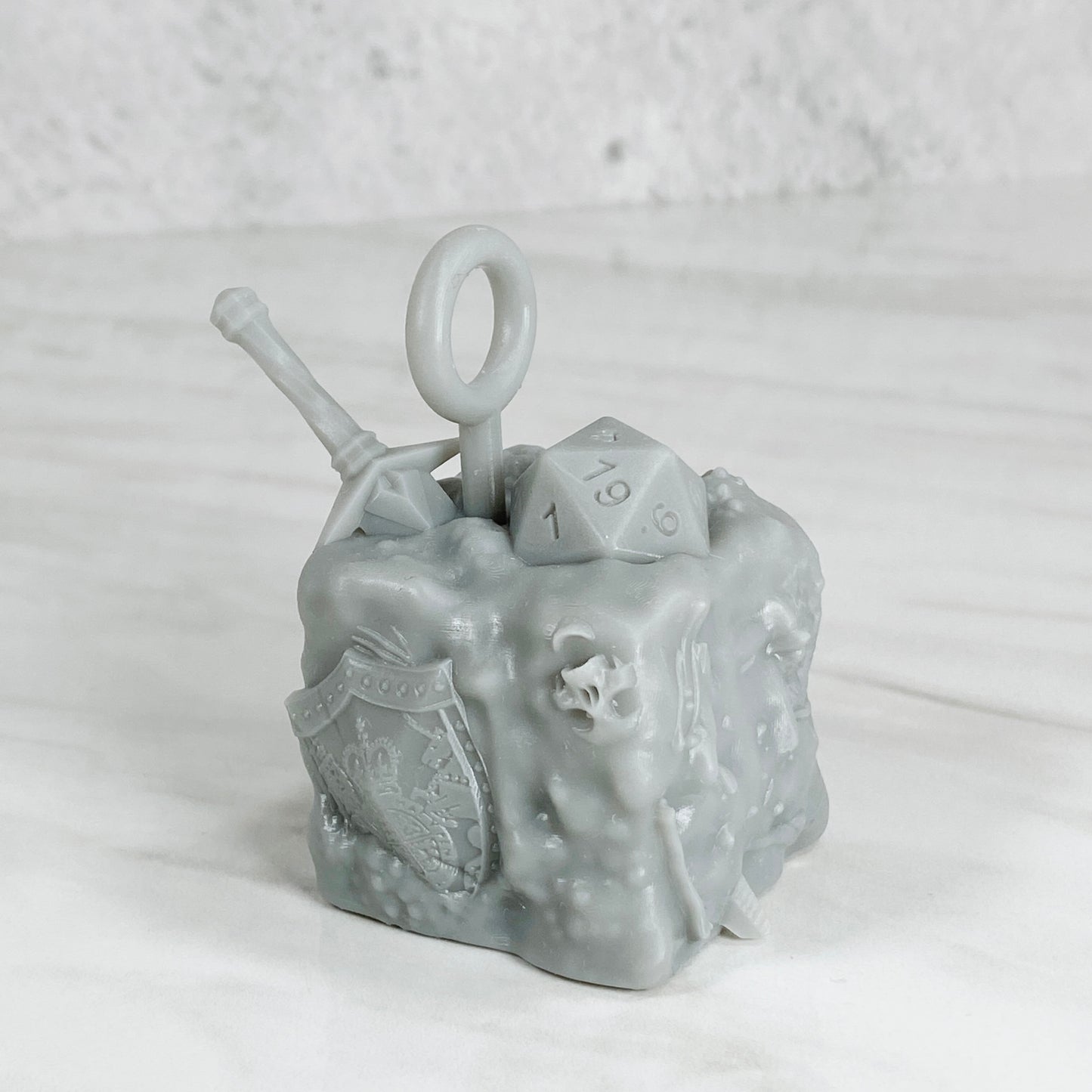 Gelatinous Cube Christmas Ornament