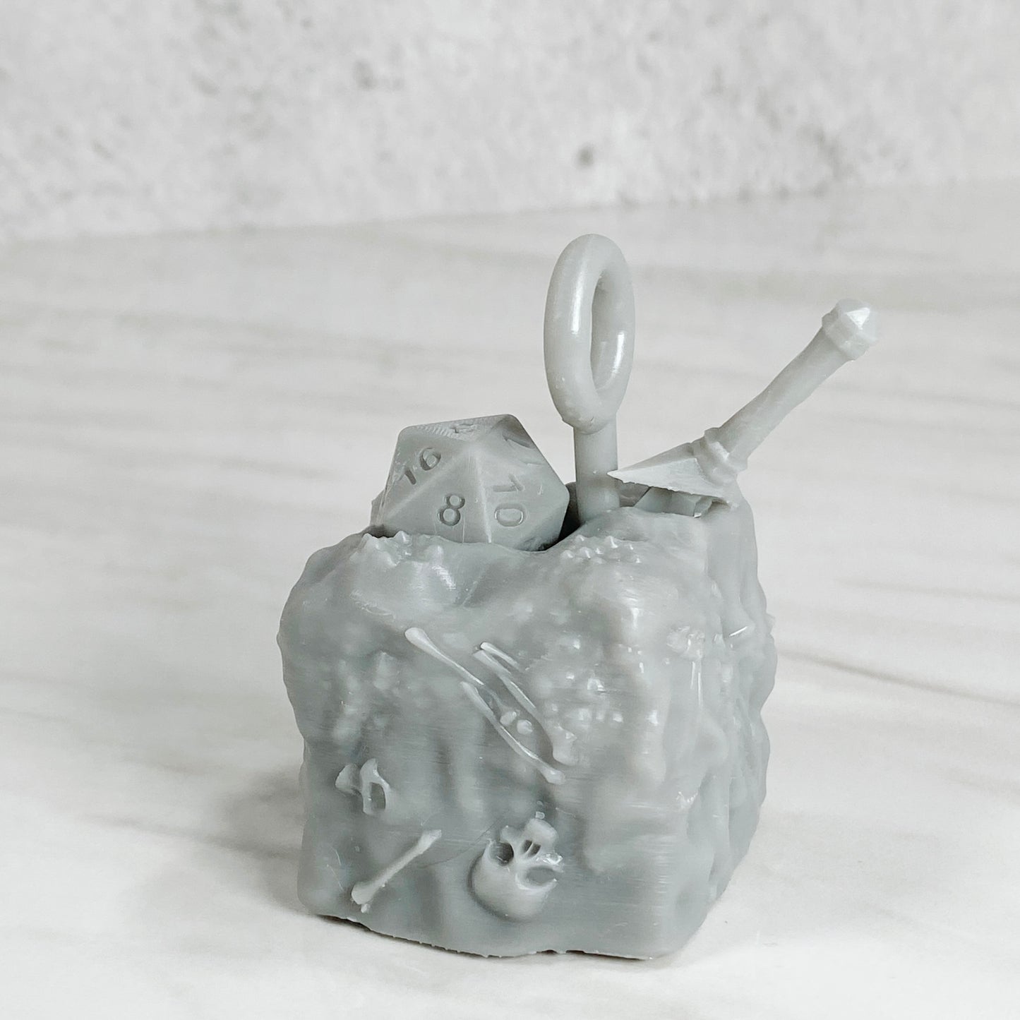 Gelatinous Cube Christmas Ornament