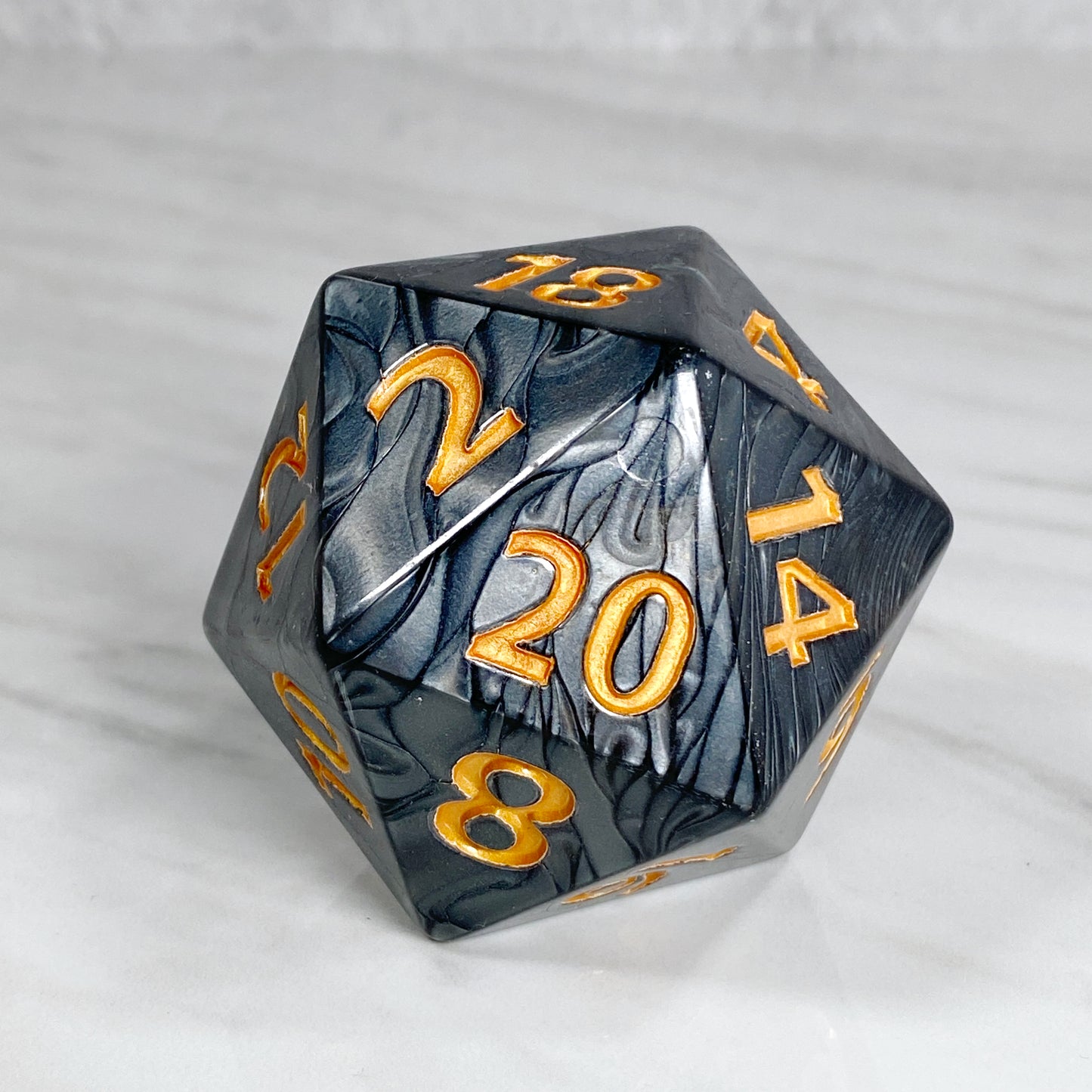 Goliath Black Swirl 55mm D20