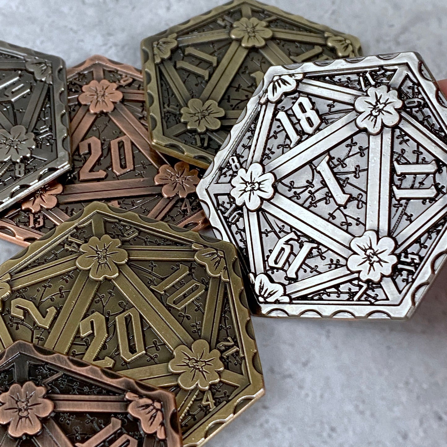 D20 Inspiration Coin