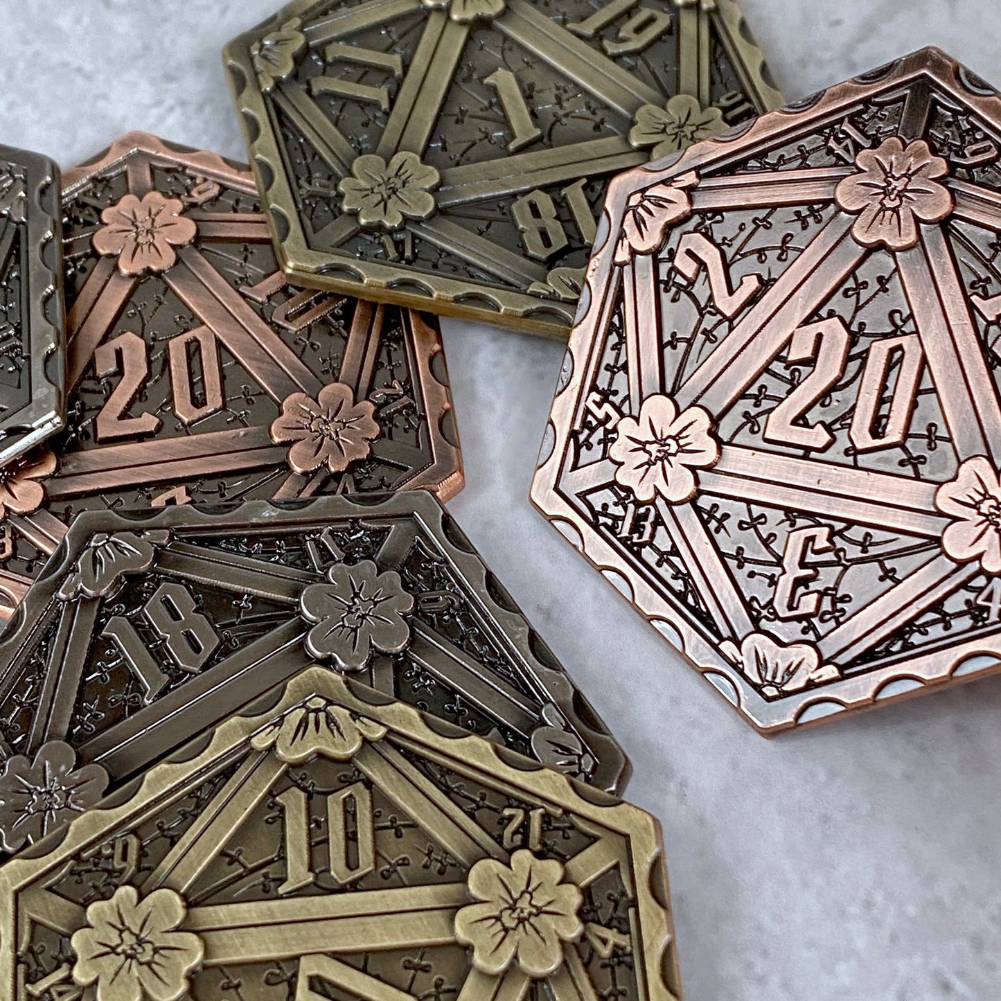 D20 Inspiration Coin