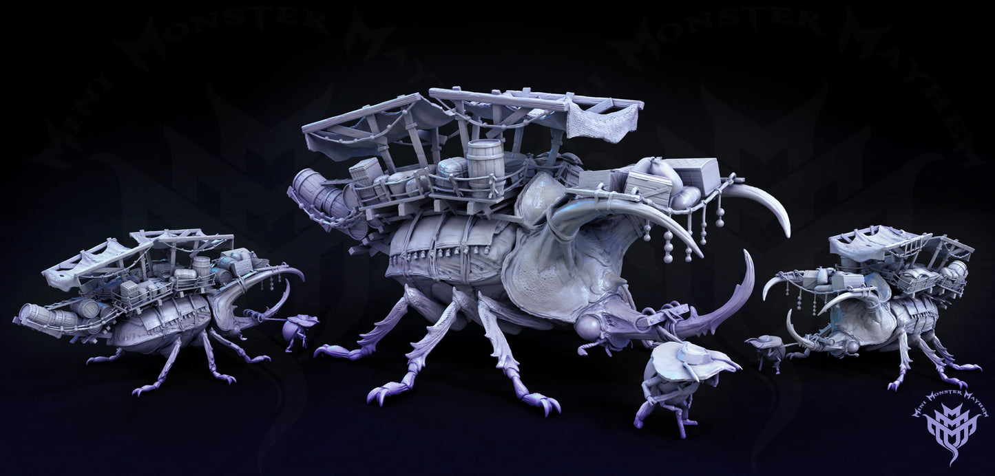Giant Beatle and Optional Platform, Mini Monster Mayhem