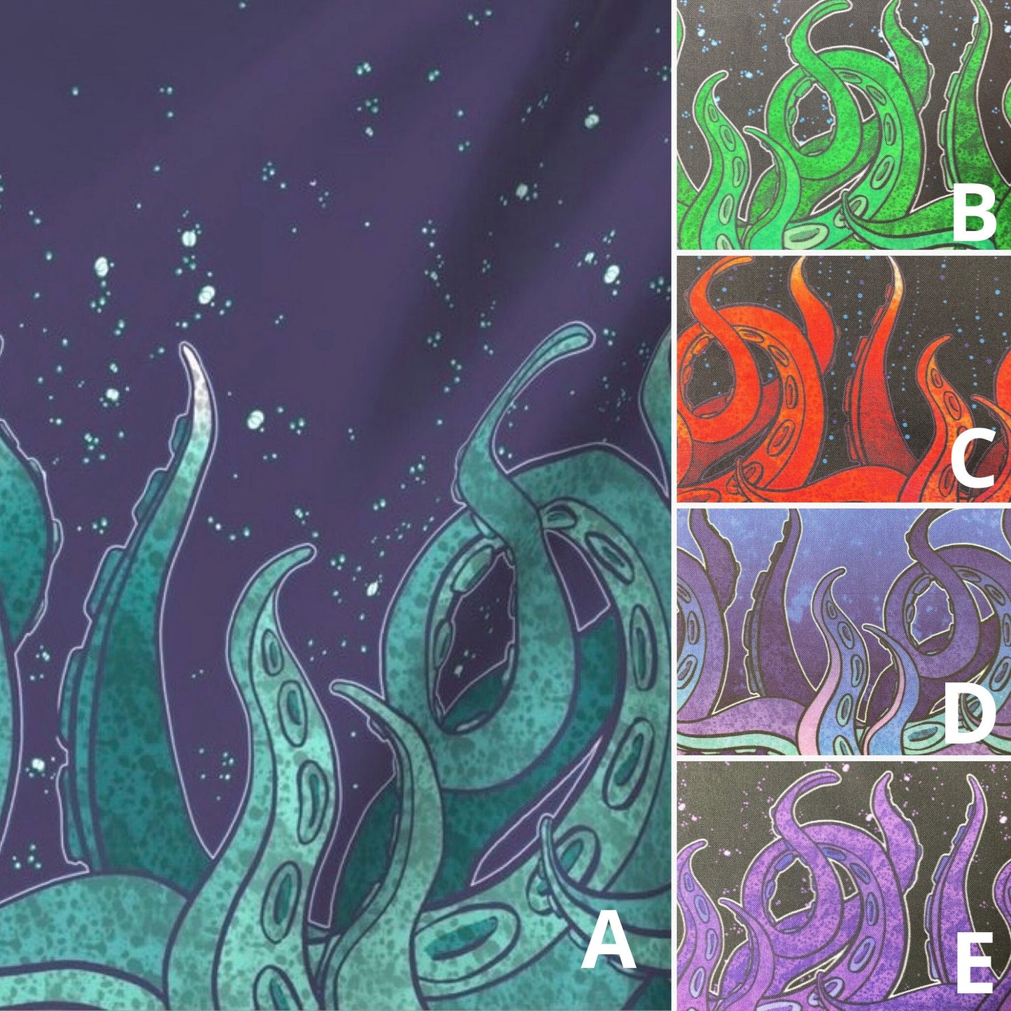 Tentacle Zipper Bag