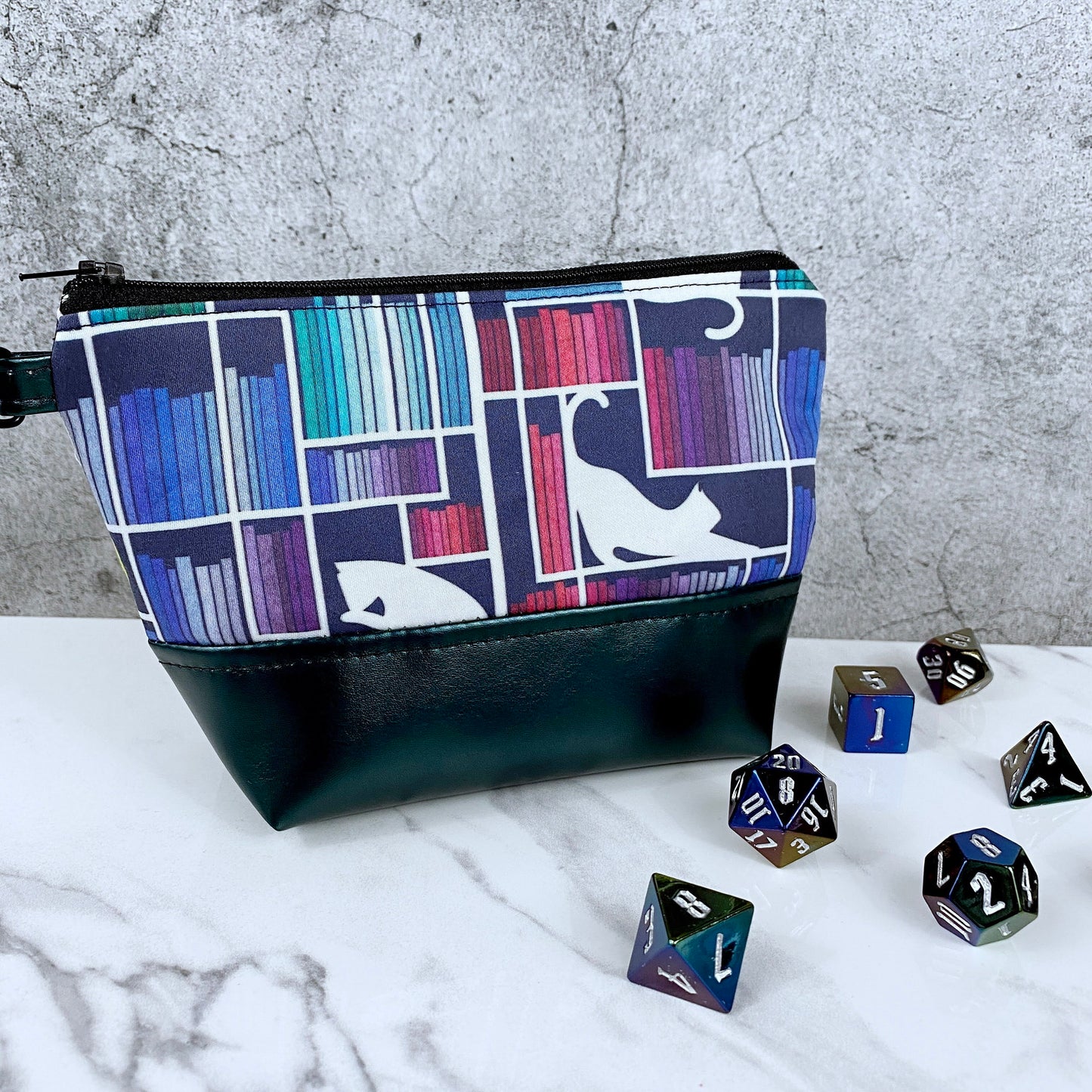 Wizard Cat Zipper Bag
