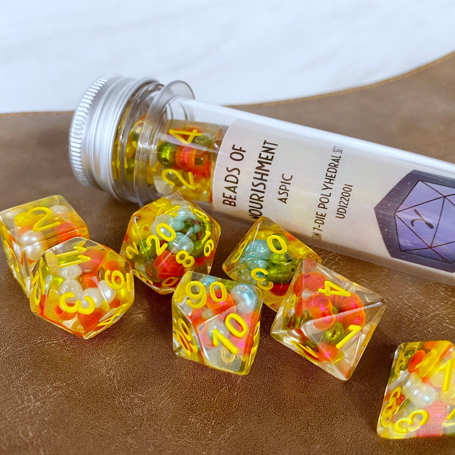 Beads of Nourishment Aspic Dice