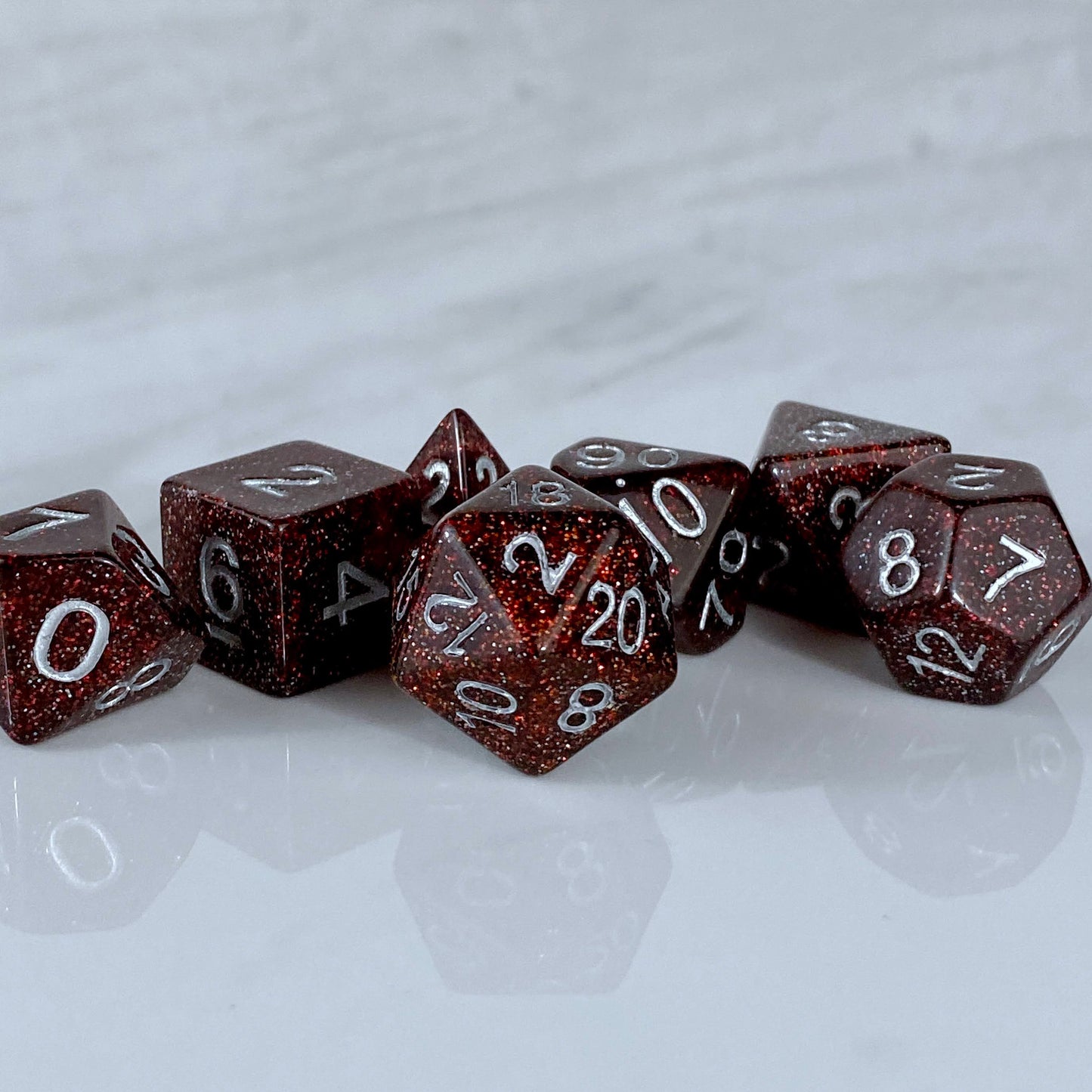 Pixie Dust Ruby Dice