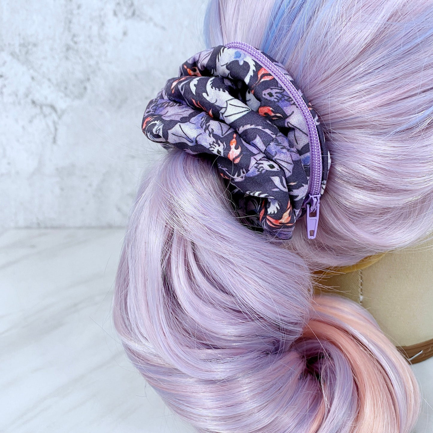 Dragon Mimic Scrunchie