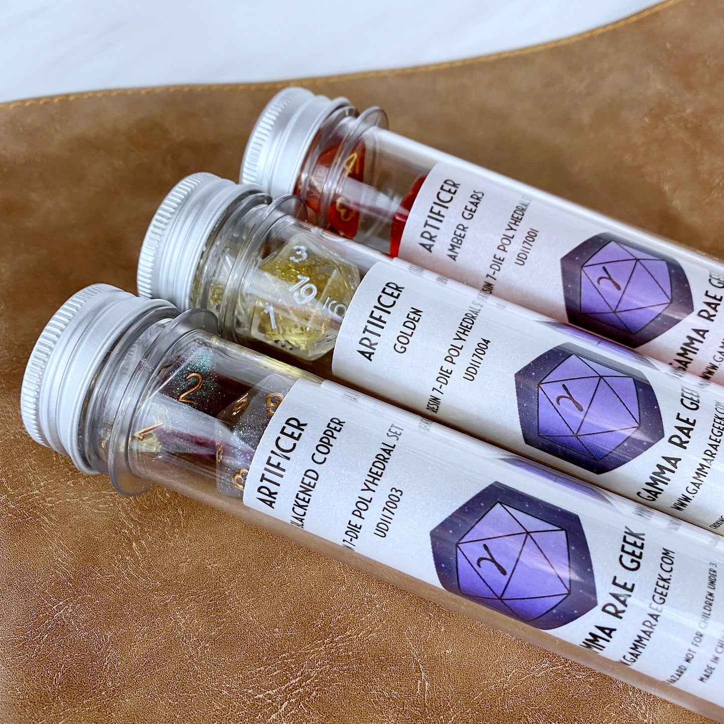 Artificer Amber Gear Dice