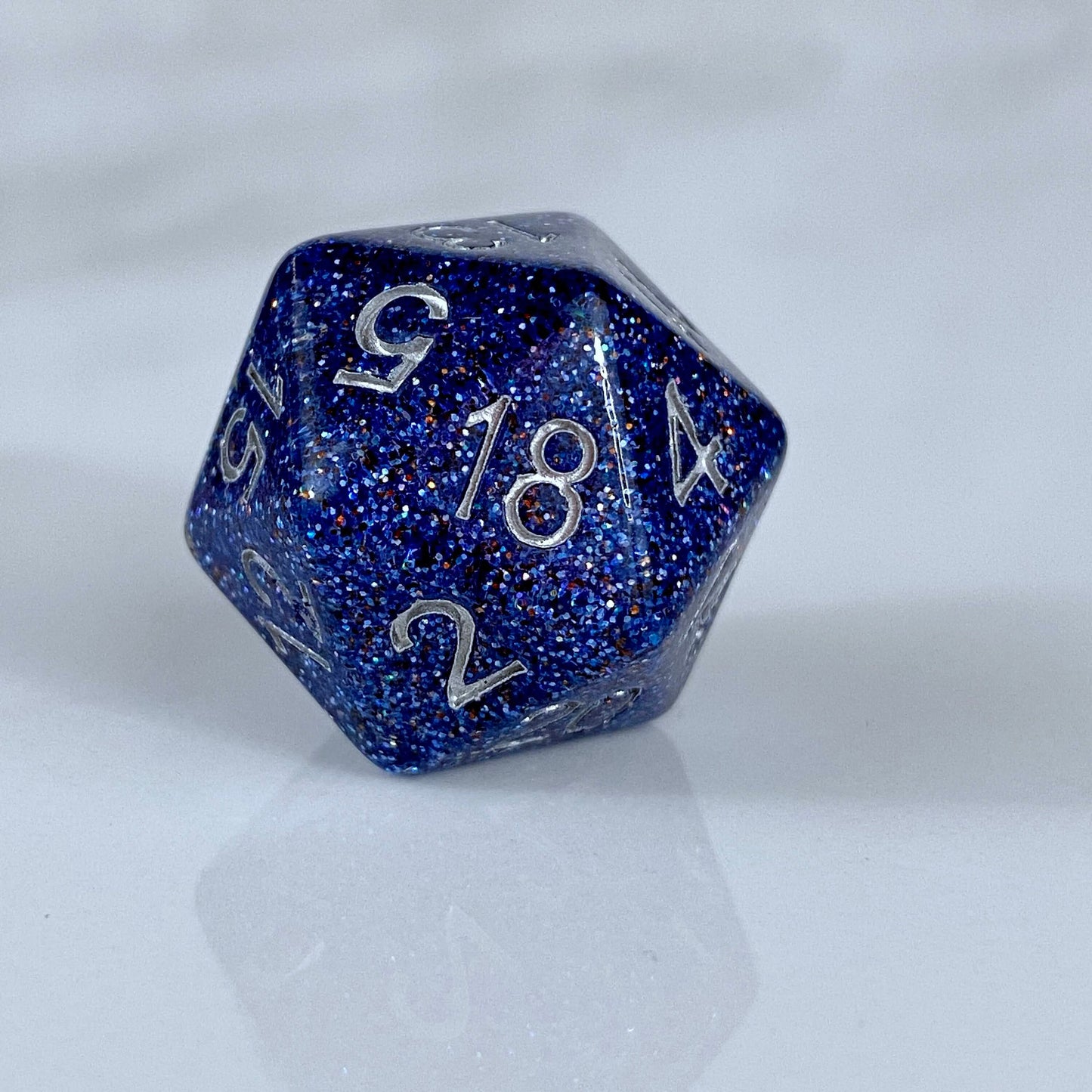 Pixie Dust Cobalt Polyhedral Dice