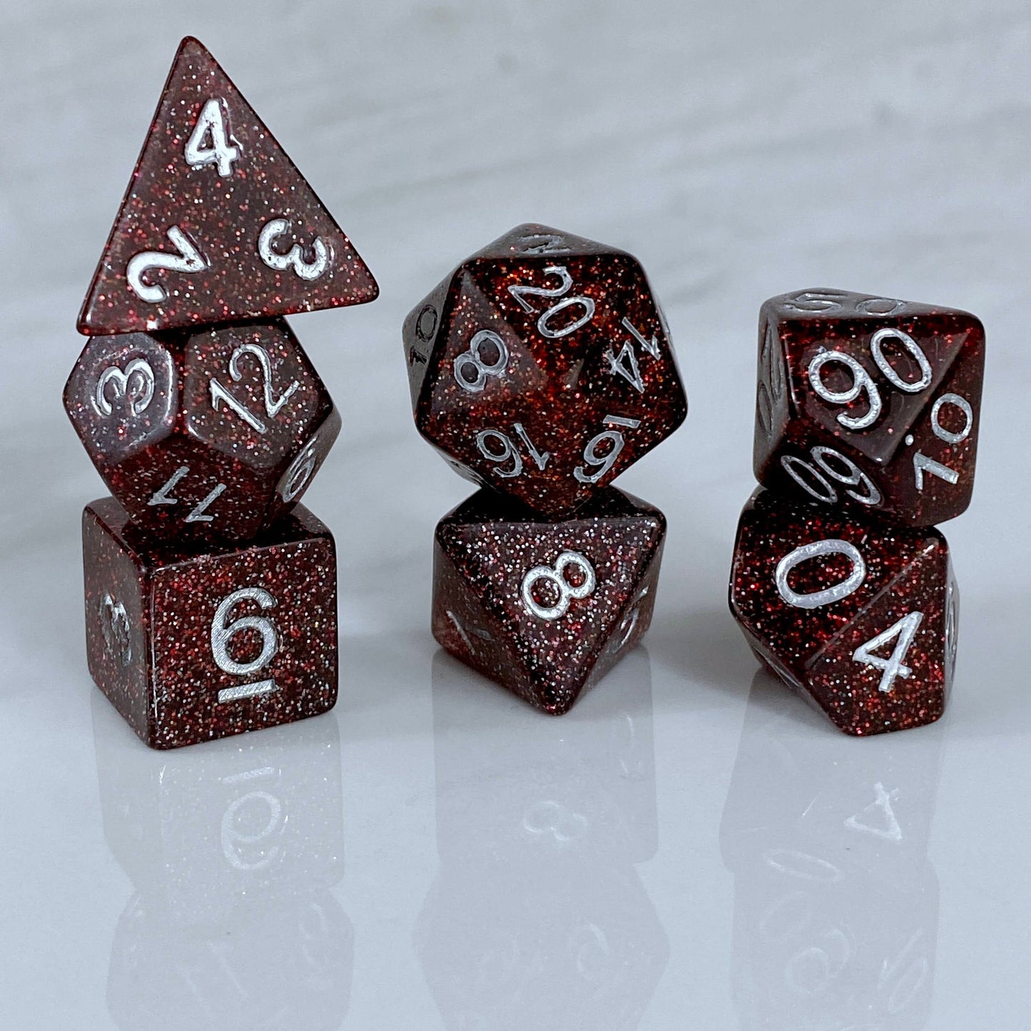 Pixie Dust Ruby Dice