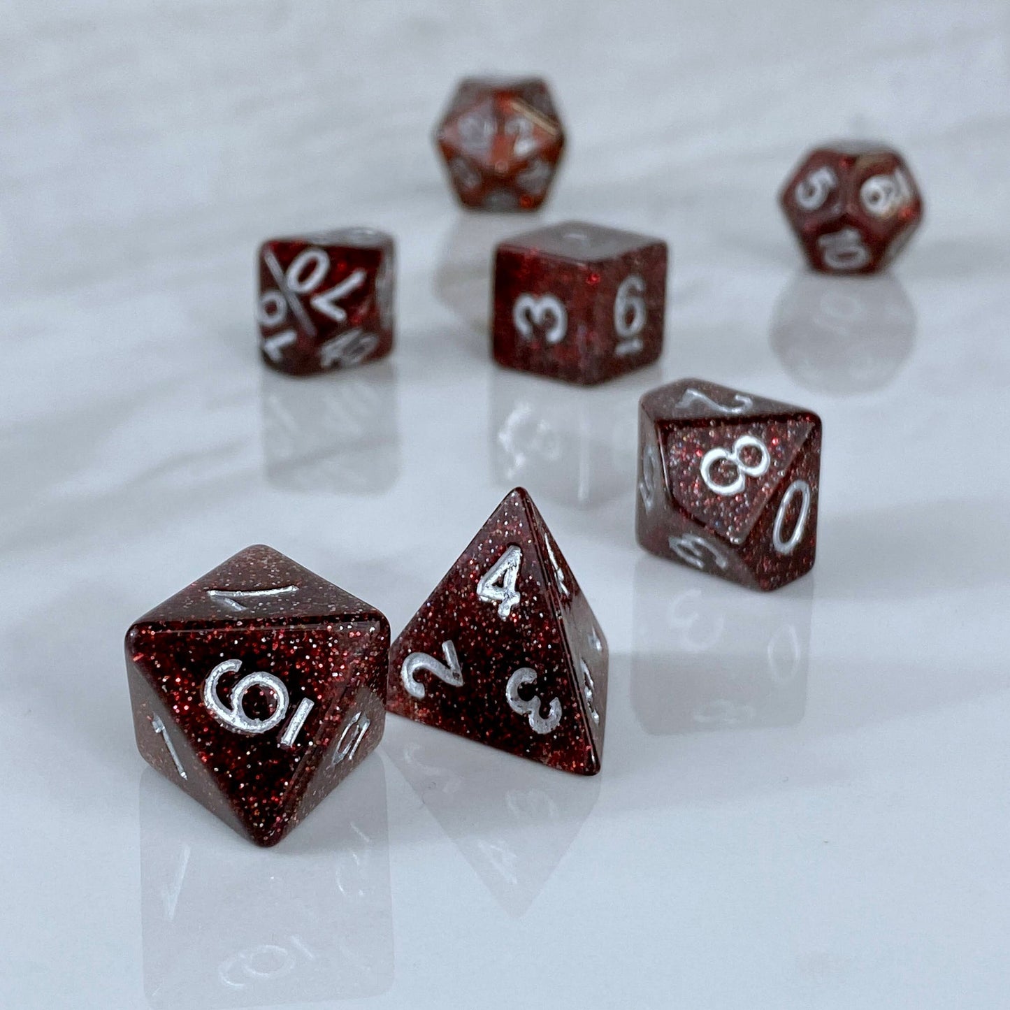 Pixie Dust Ruby Dice