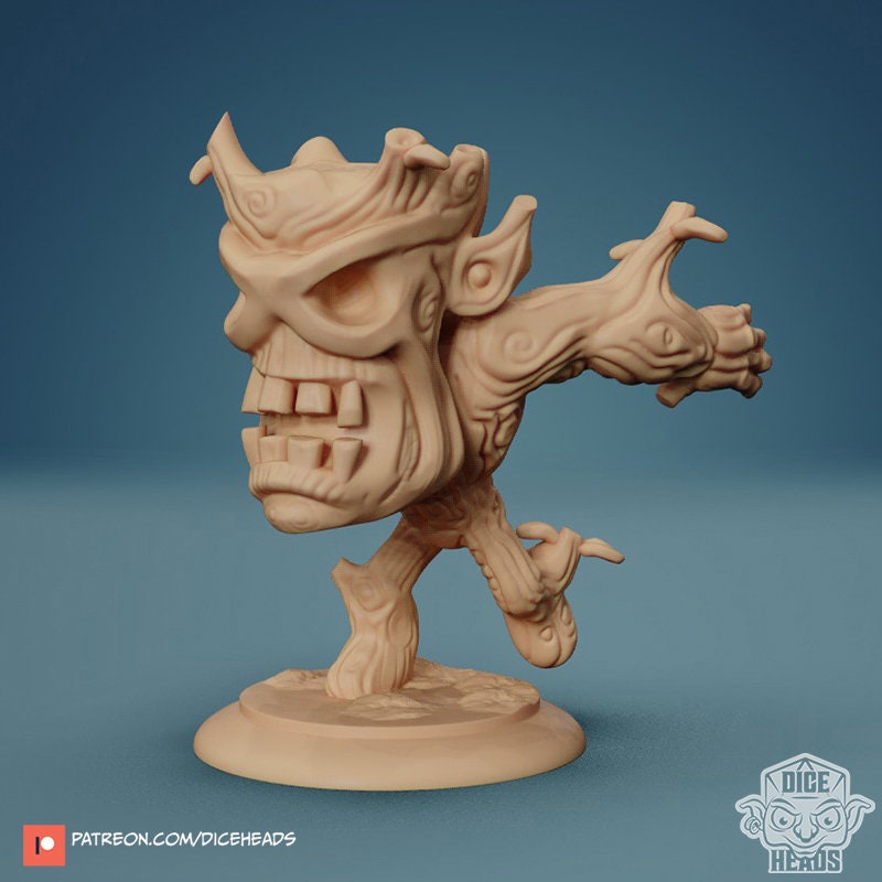 Ent Treant Chibi, Dice Heads