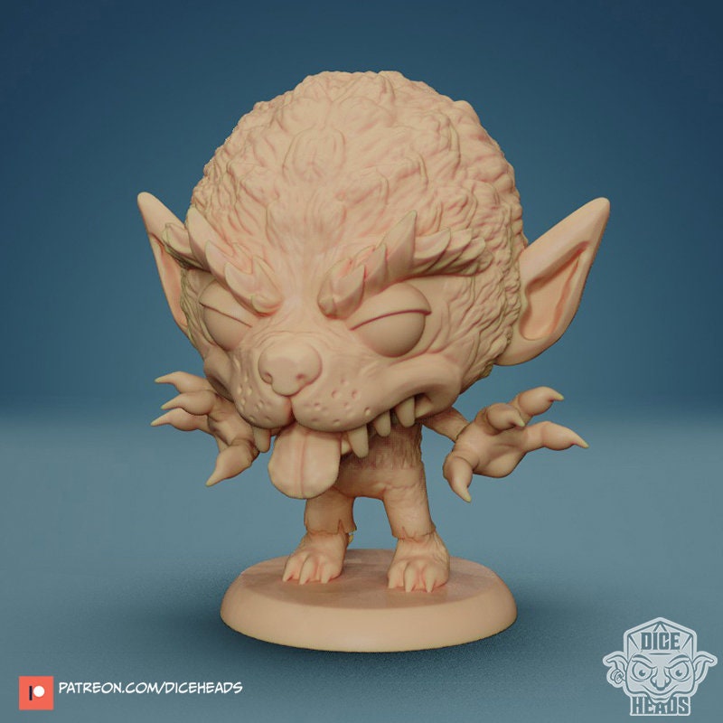Werewolf Chibi, Dice Heads