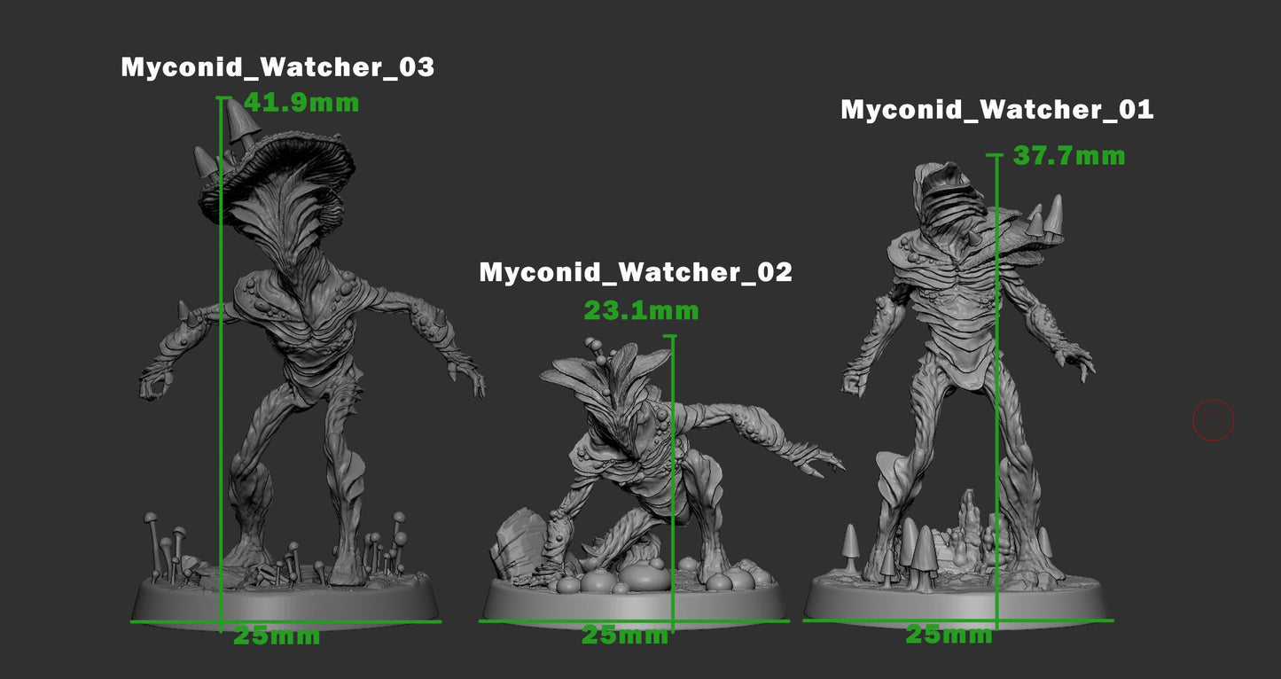 Myconid Watcher, Mini Monster Mayhem
