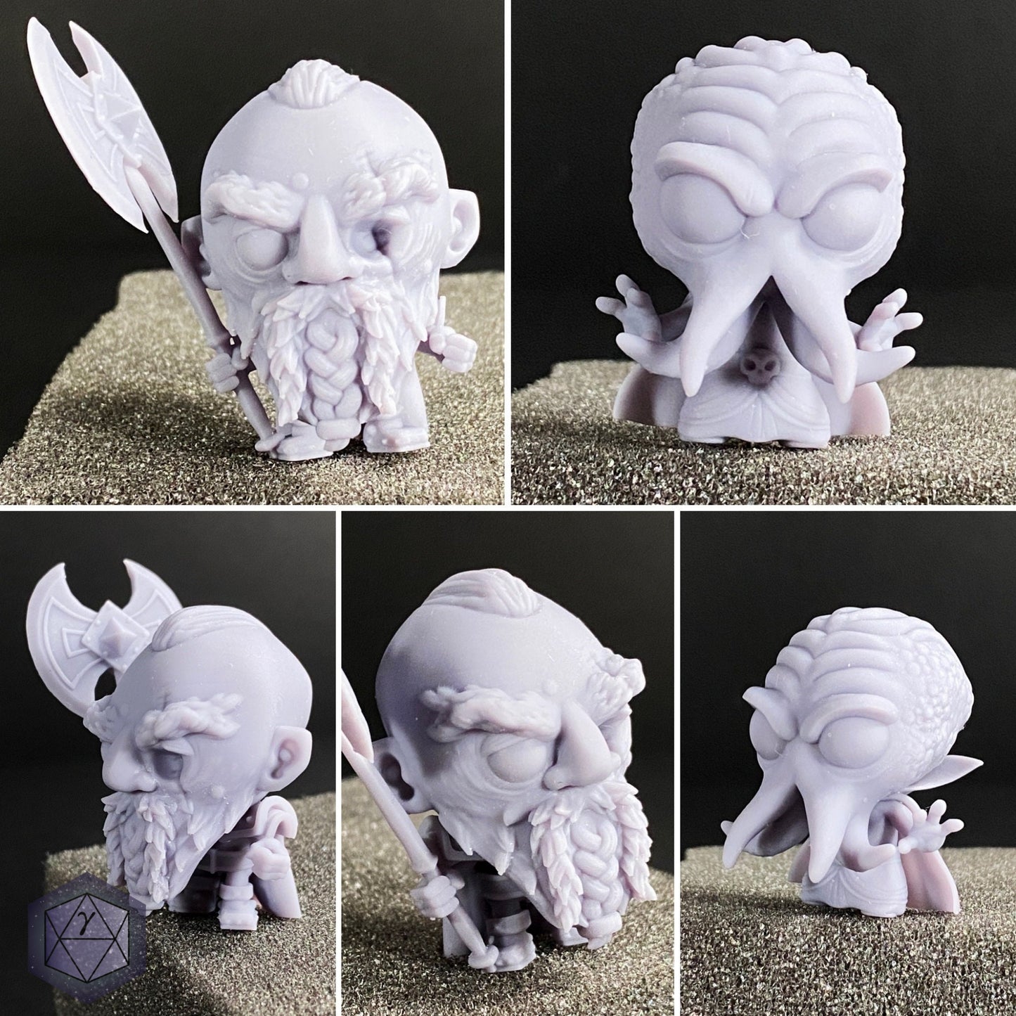 Mind Slayer Chibi, Dice Heads