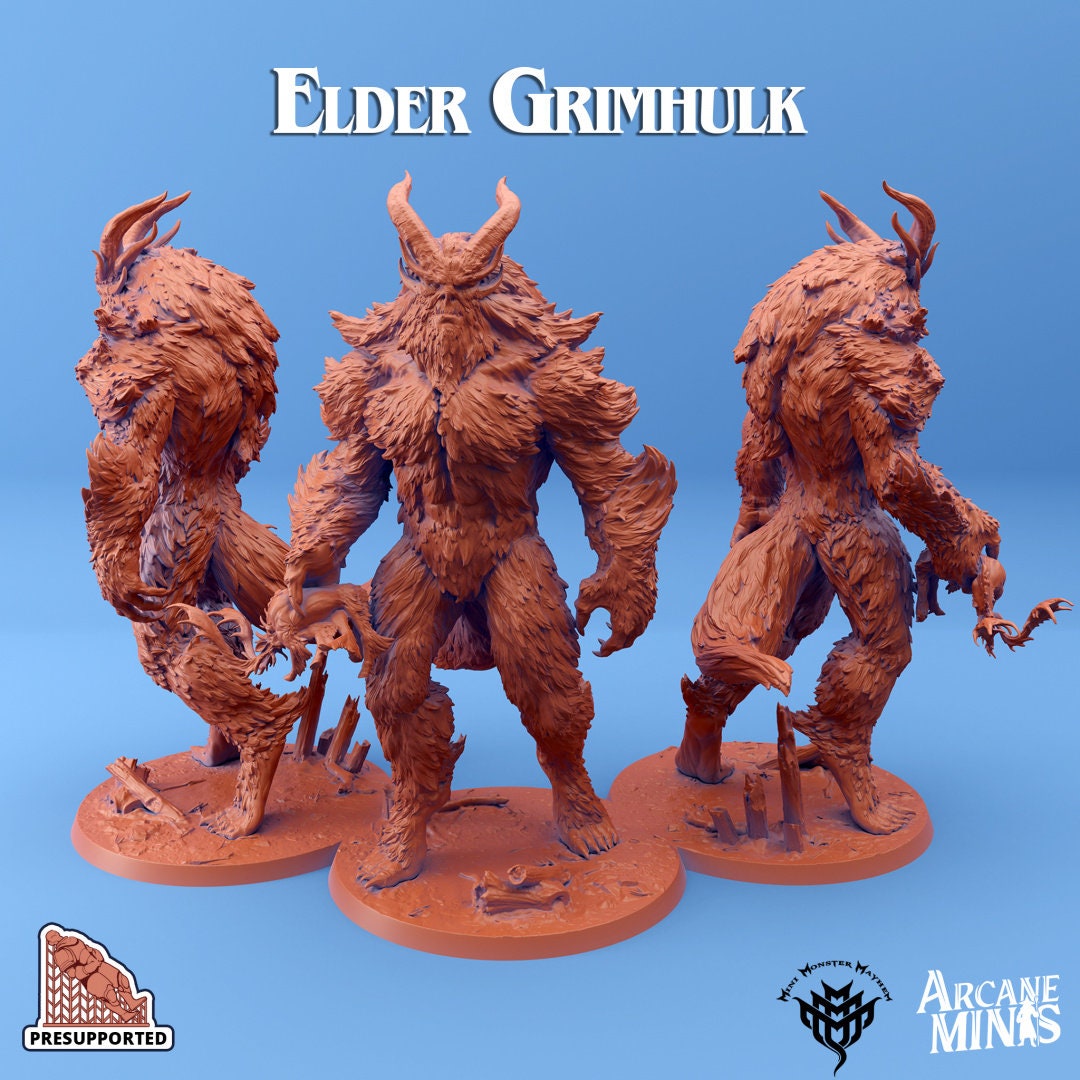 Grimhulk, Yeti, Mini Monster Mayhem