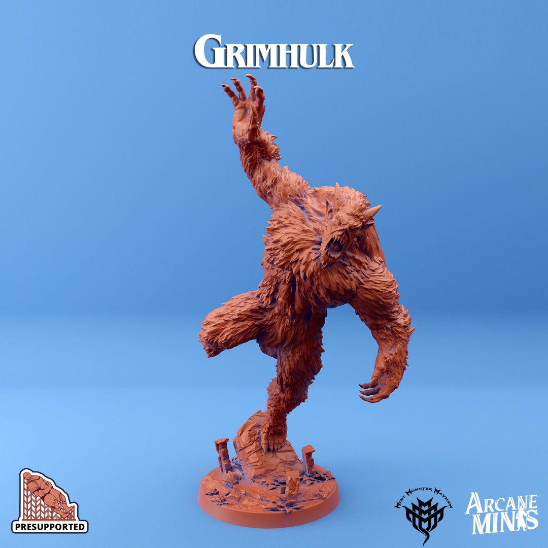 Grimhulk, Yeti, Mini Monster Mayhem