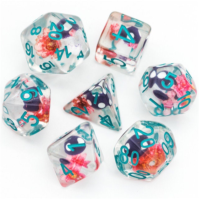 Purple Mushroom Dice
