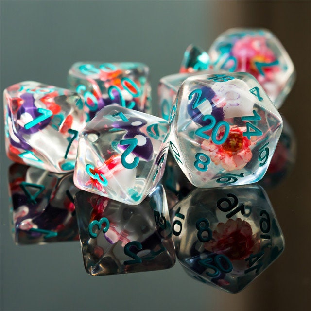 Purple Mushroom Dice
