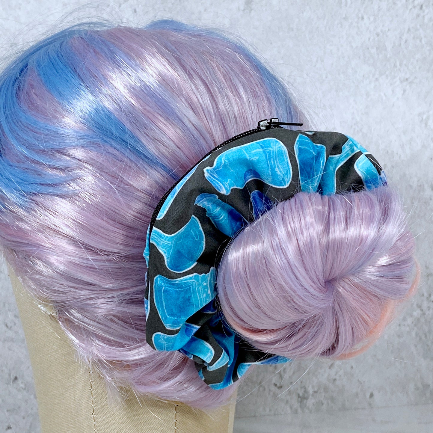 Potion Zipper Mimic Scrunchie