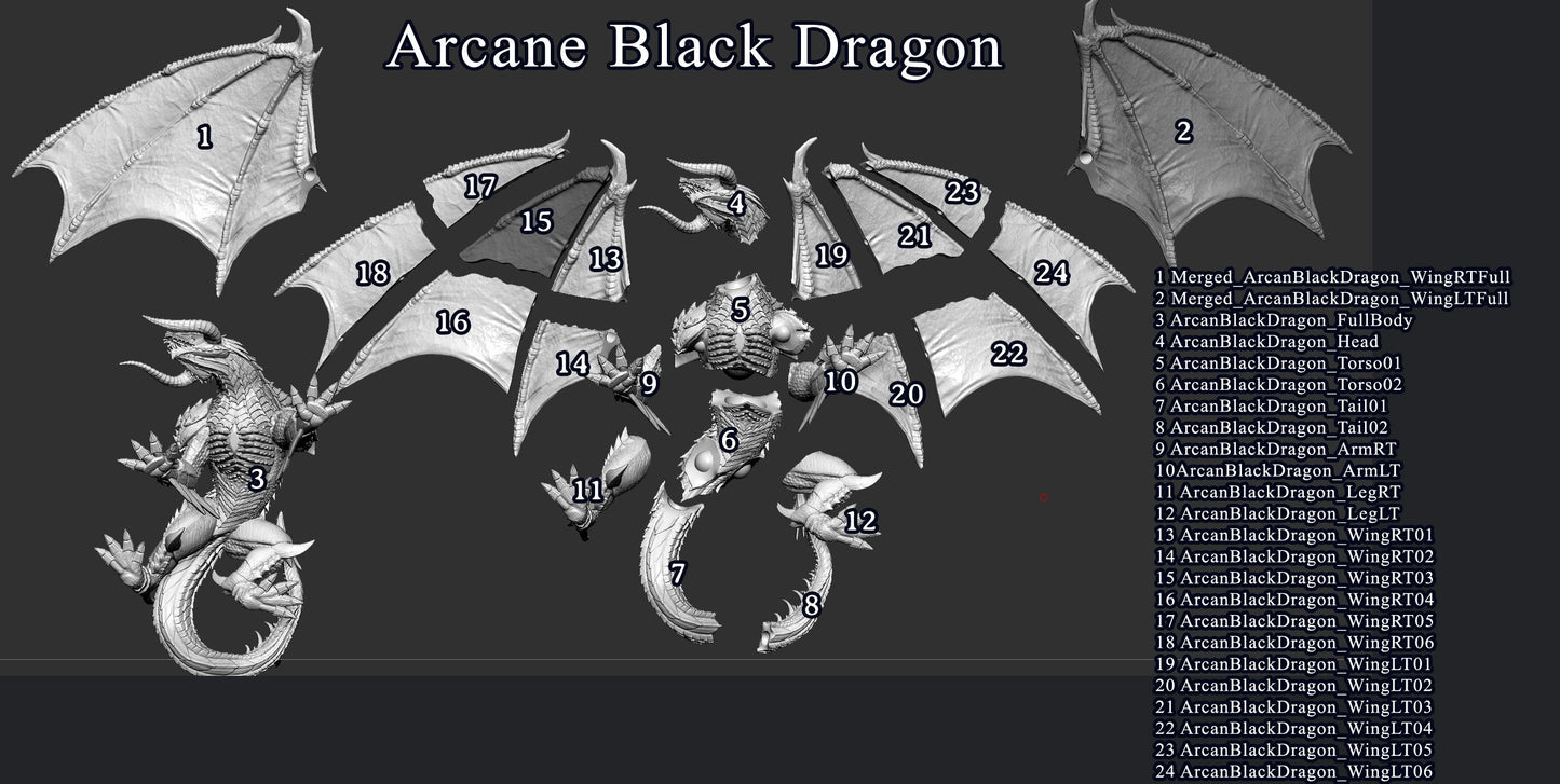Arcane Black Dragon, Mini Monster Mayhem