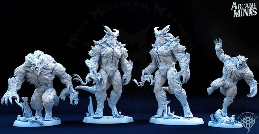 Grimhulk, Yeti, Mini Monster Mayhem