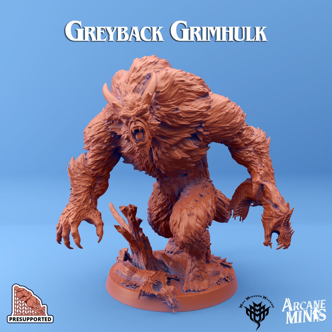 Grimhulk, Yeti, Mini Monster Mayhem