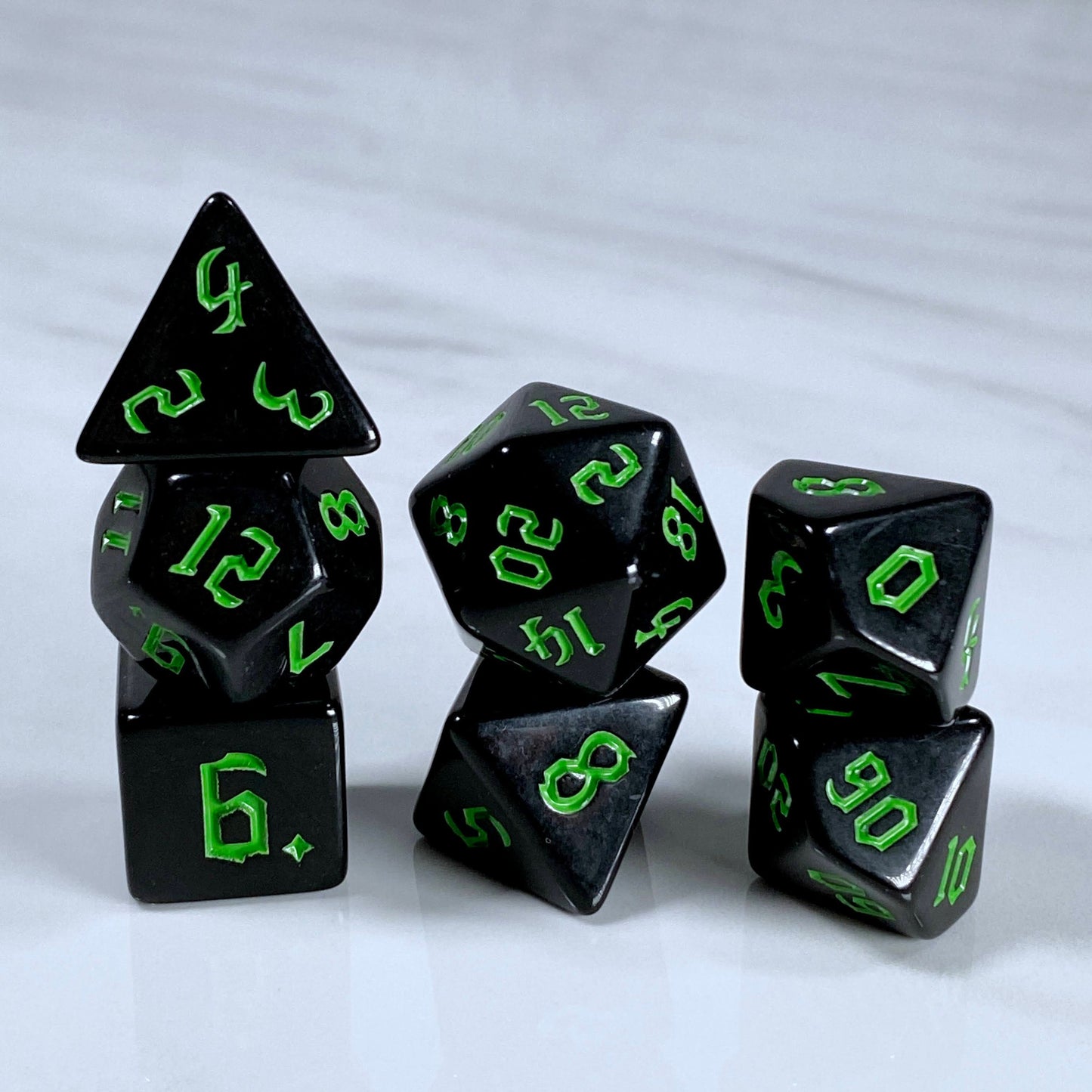 Necrotic Green Dice