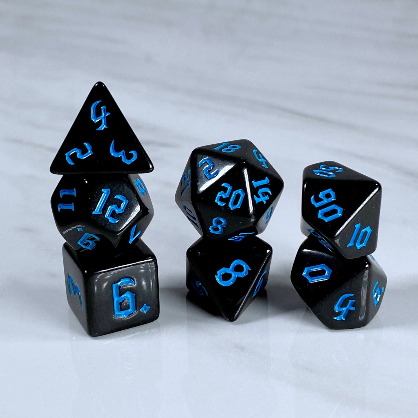 Necrotic Blue Dice