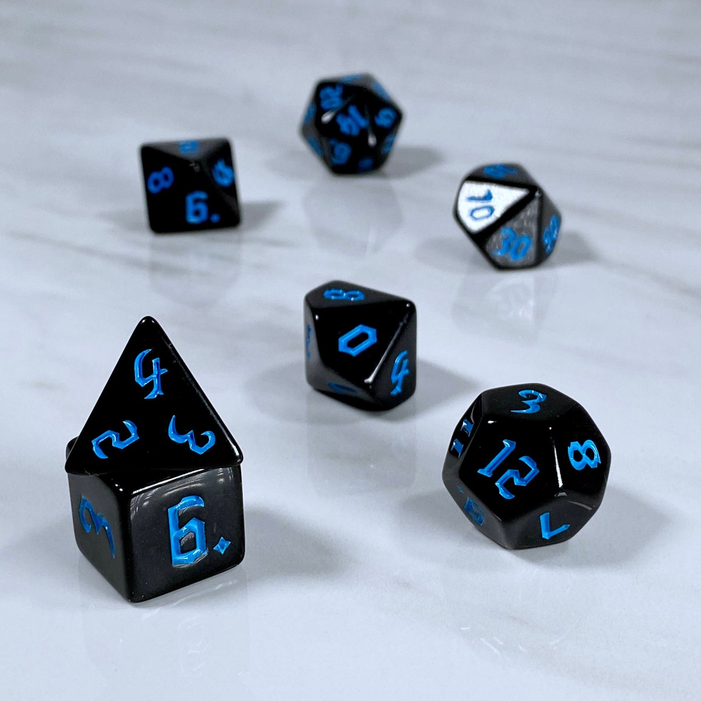 Necrotic Blue Dice