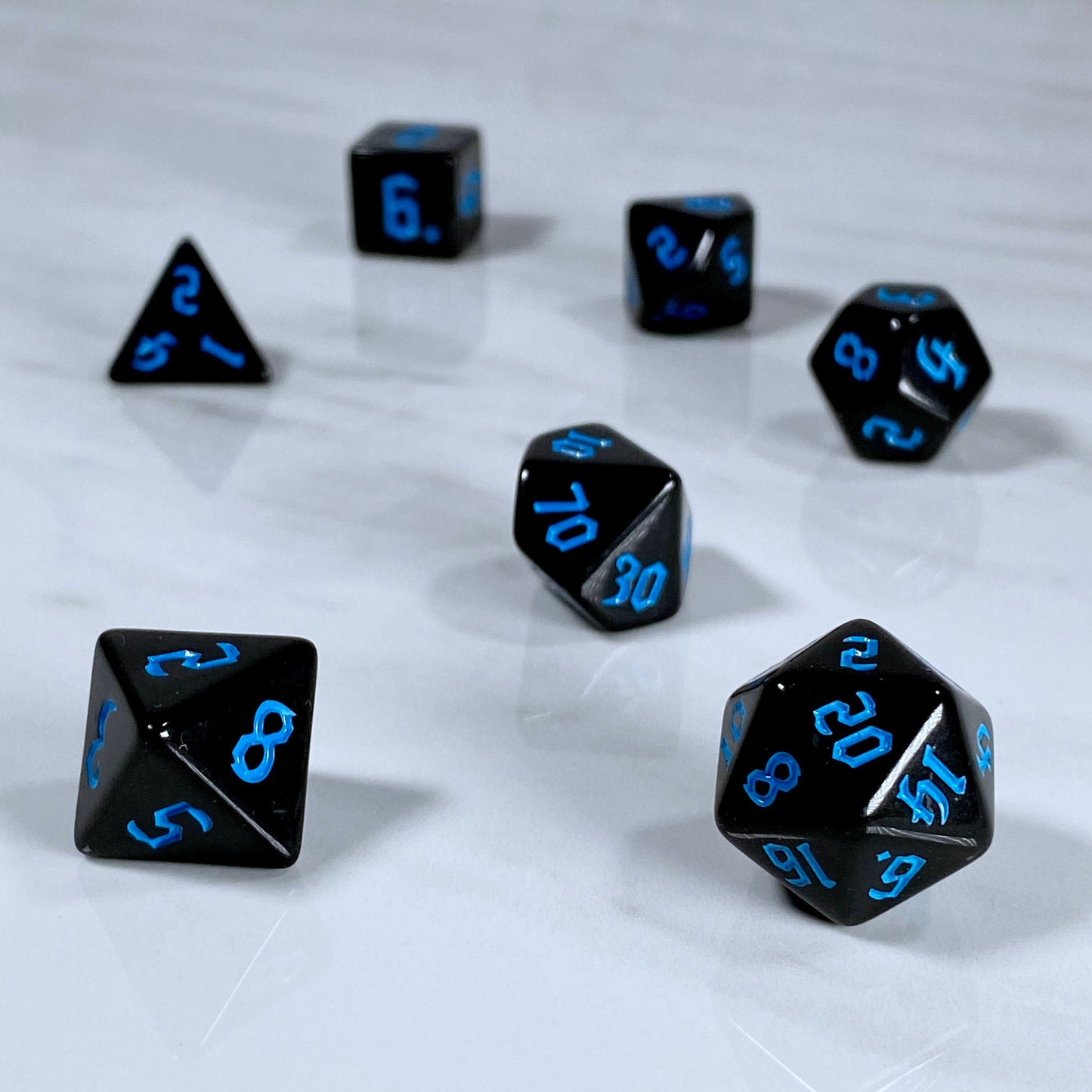 Necrotic Blue Dice