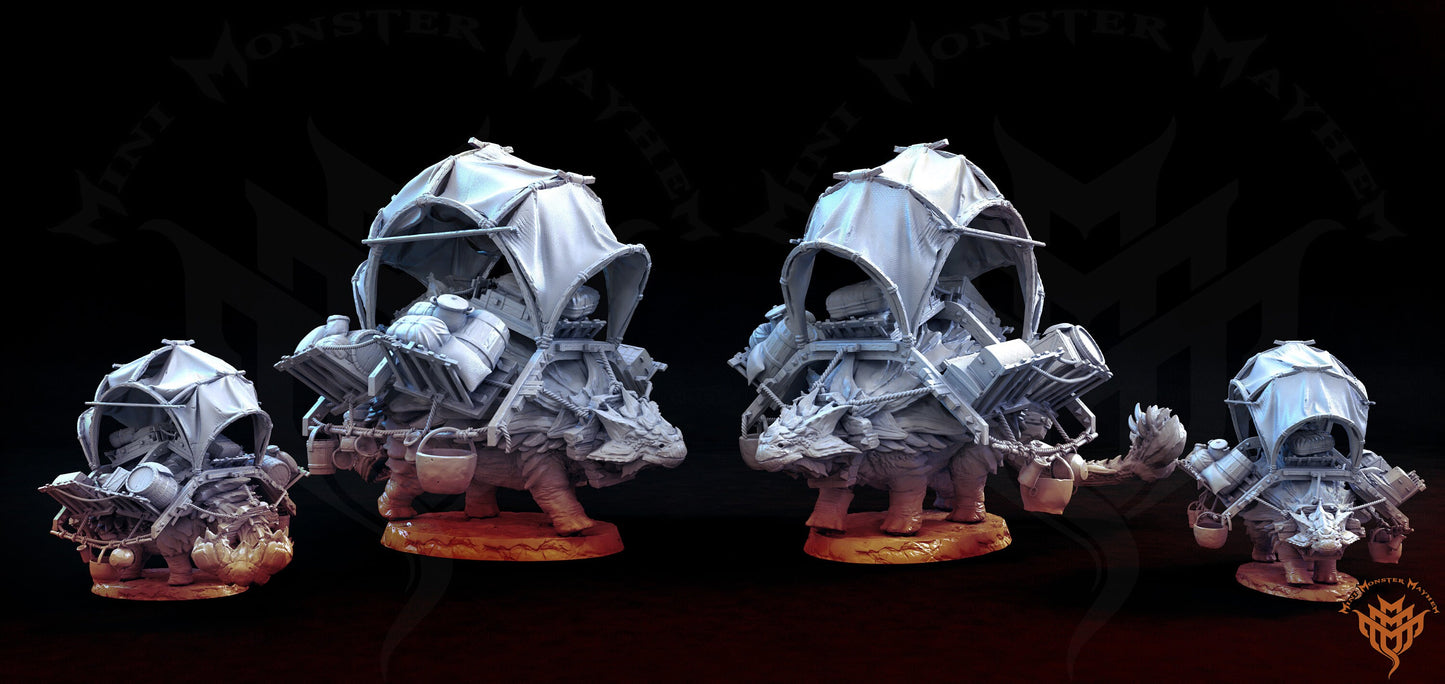 Ankylosaurus and Merchant, Mini Monster Mayhem