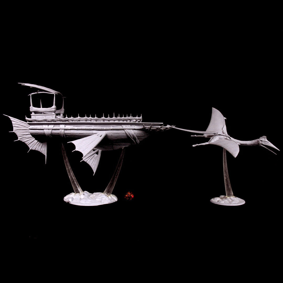 Flying Boat and Quetzalcoatlus, Jurassic Tribe