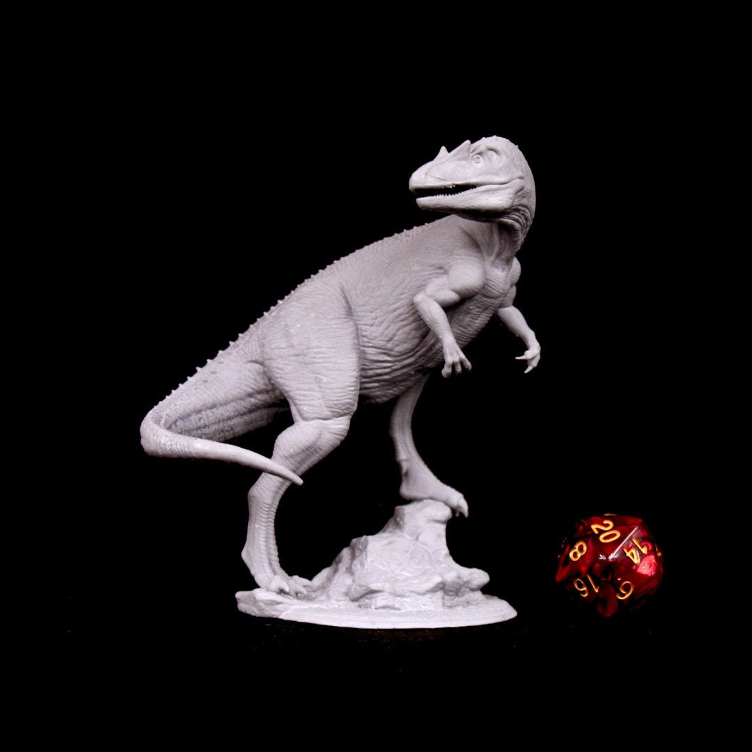 Allosaurus with Optional Riders, Jurassic Tribe