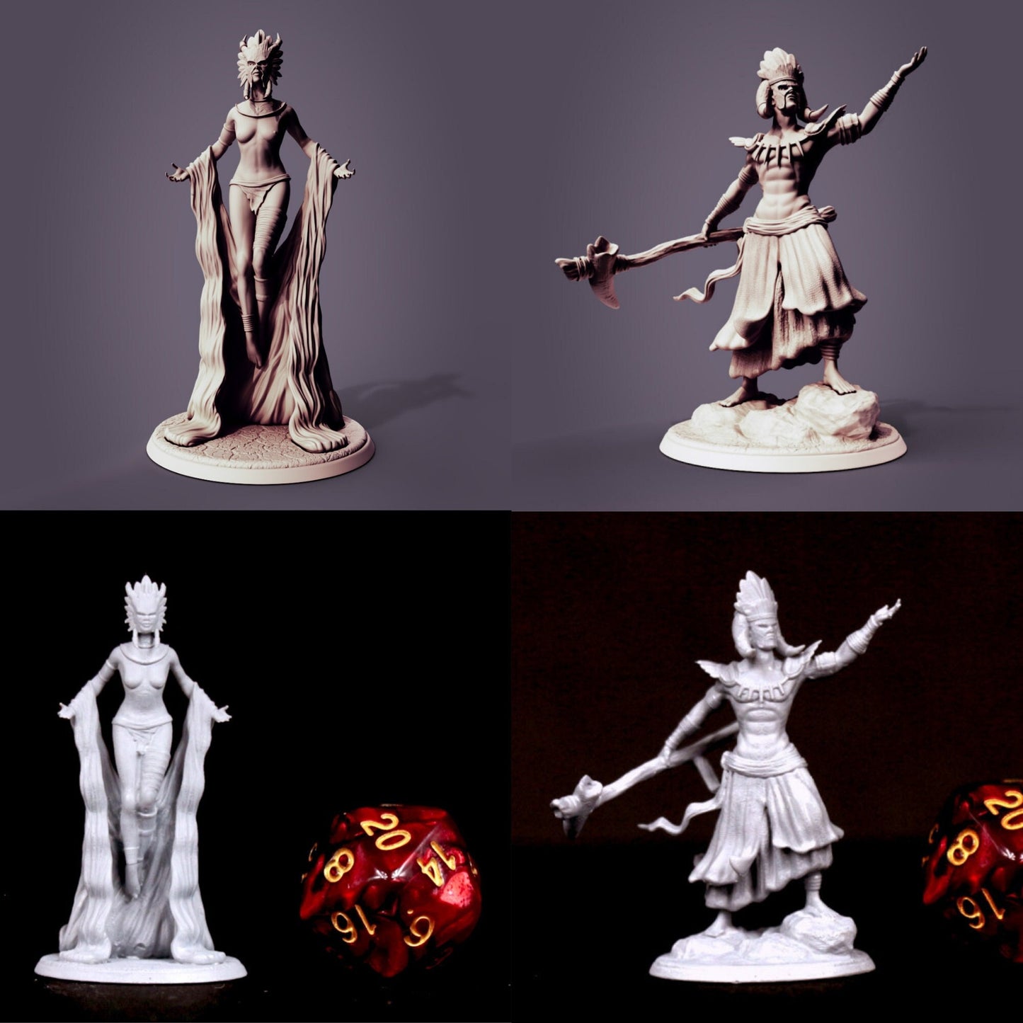 Oracle and Shaman NPCs, Jurassic Tribe