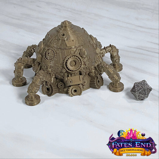 Octopus Steampunk Dice Vault