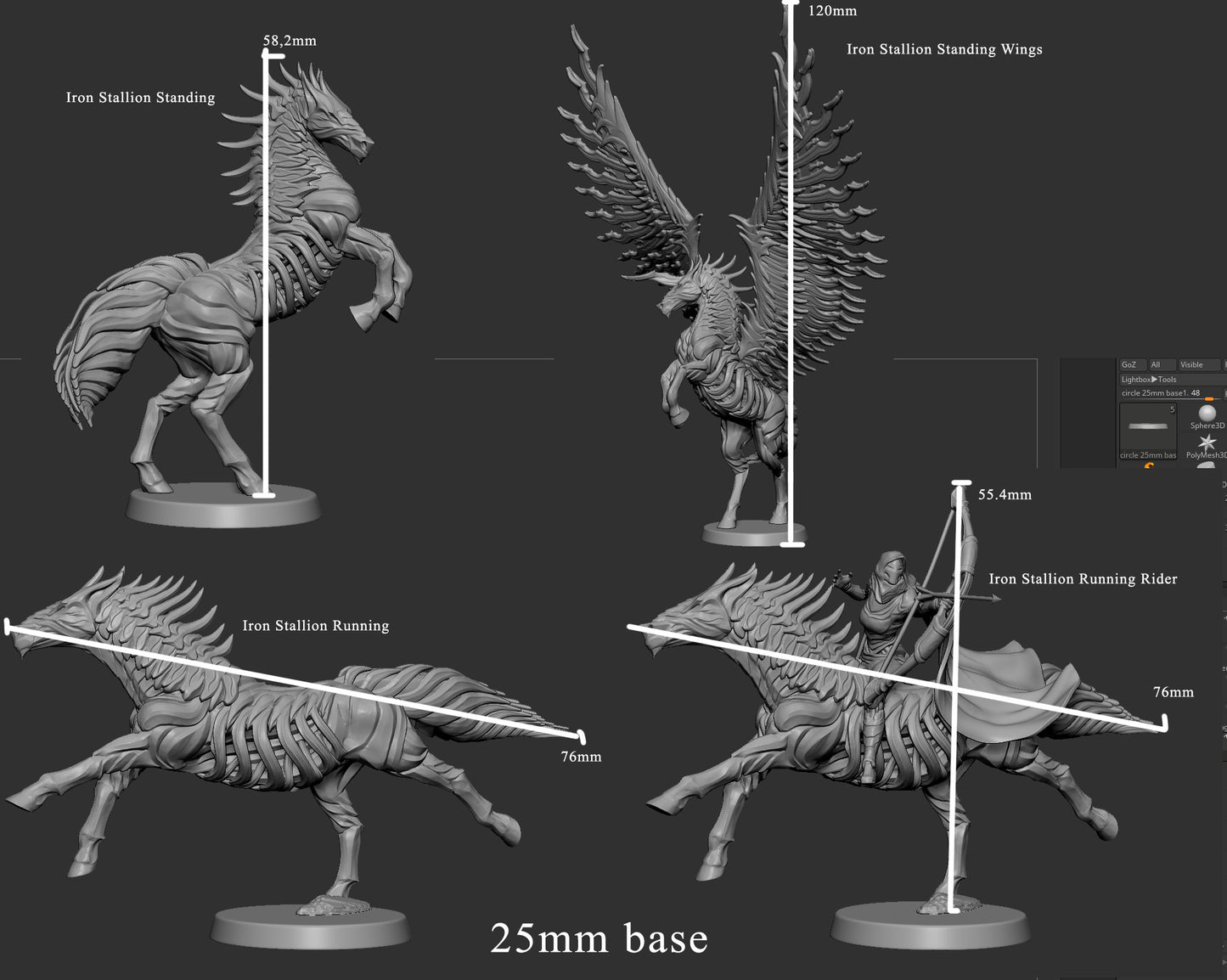 Iron Stallion, Pegasus, Mini Monster Mayhem